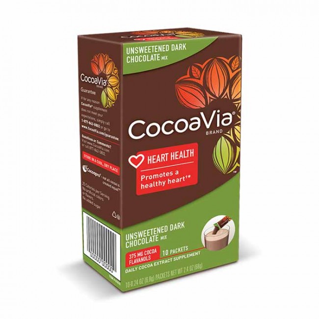 CocoaVia Dark Chocolate Unsweetened Bulu Box